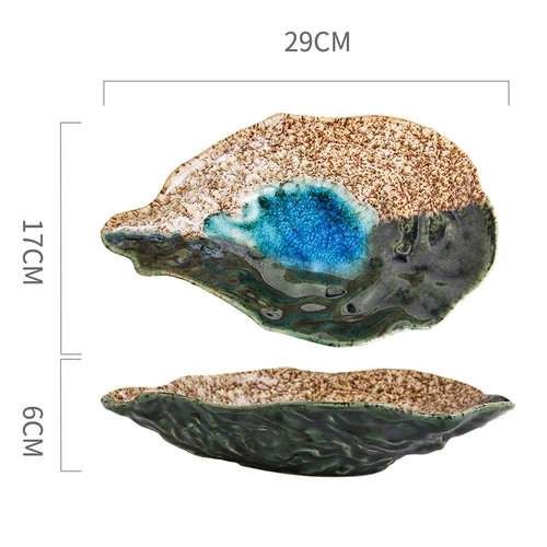 Creative Stone Oyster Plate Azami