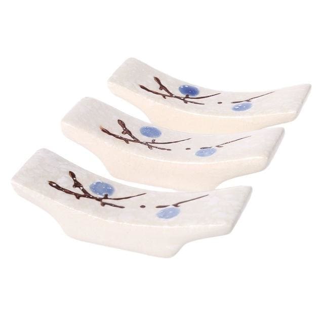 2 Chopstick Holders Hitachi