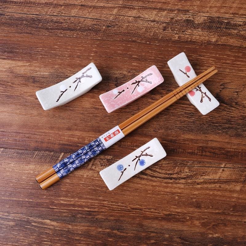 2 Chopstick Holders Hitachi