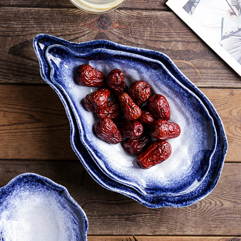 Creative Stone Oyster Plate Azami