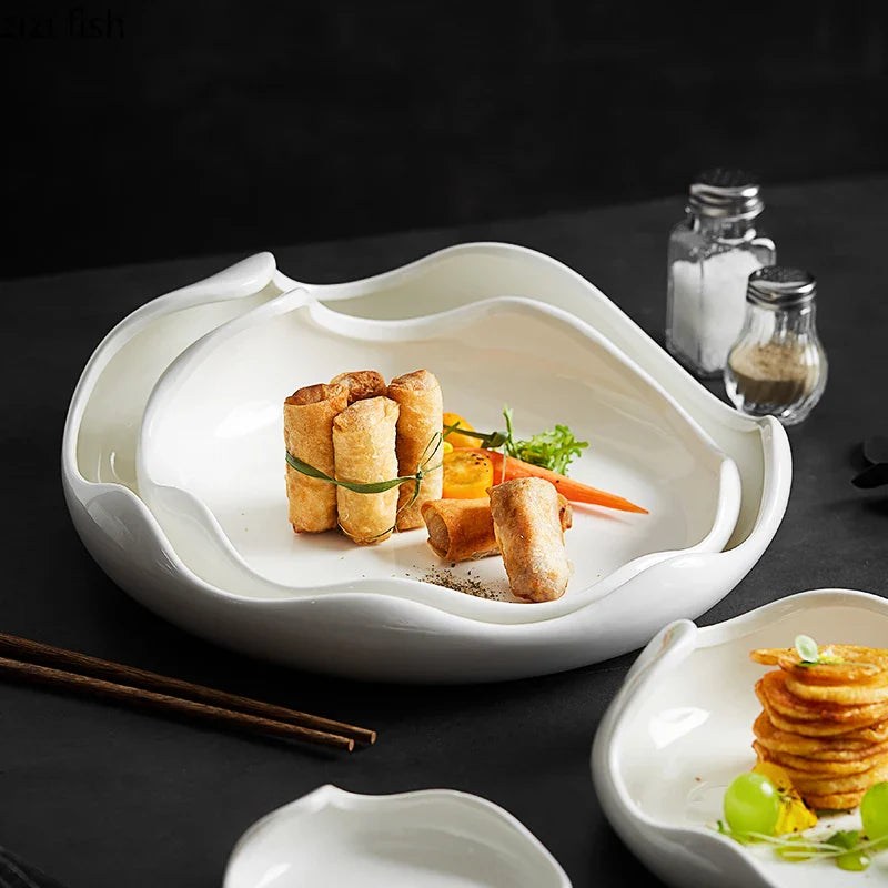Creative Irregular Plate Hosi