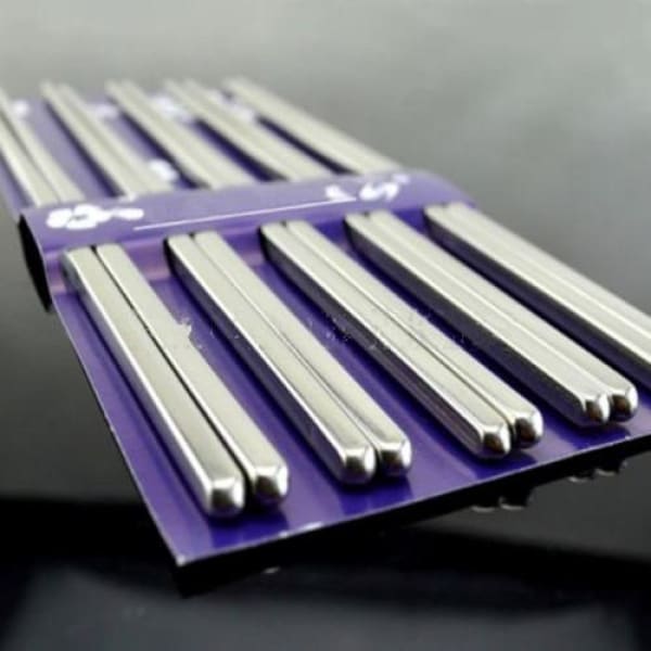 5 pairs of Metal Chopsticks Shiga