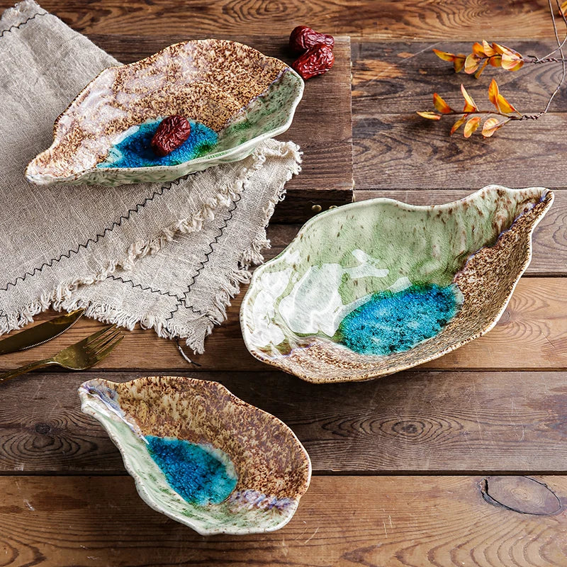 Creative Stone Oyster Plate Azami