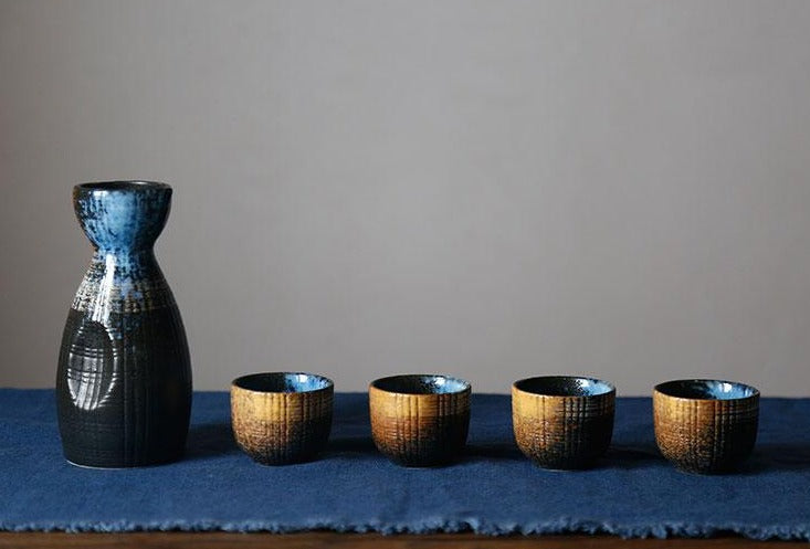 Sake Set Sieboldii