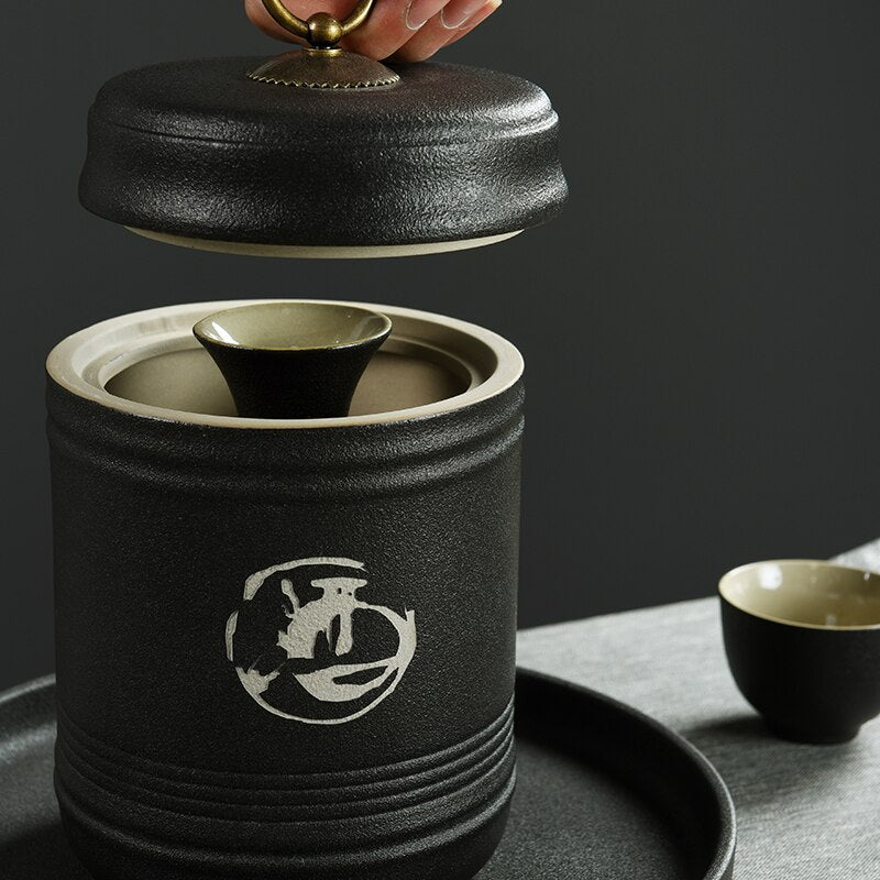 Sake Set Aoi