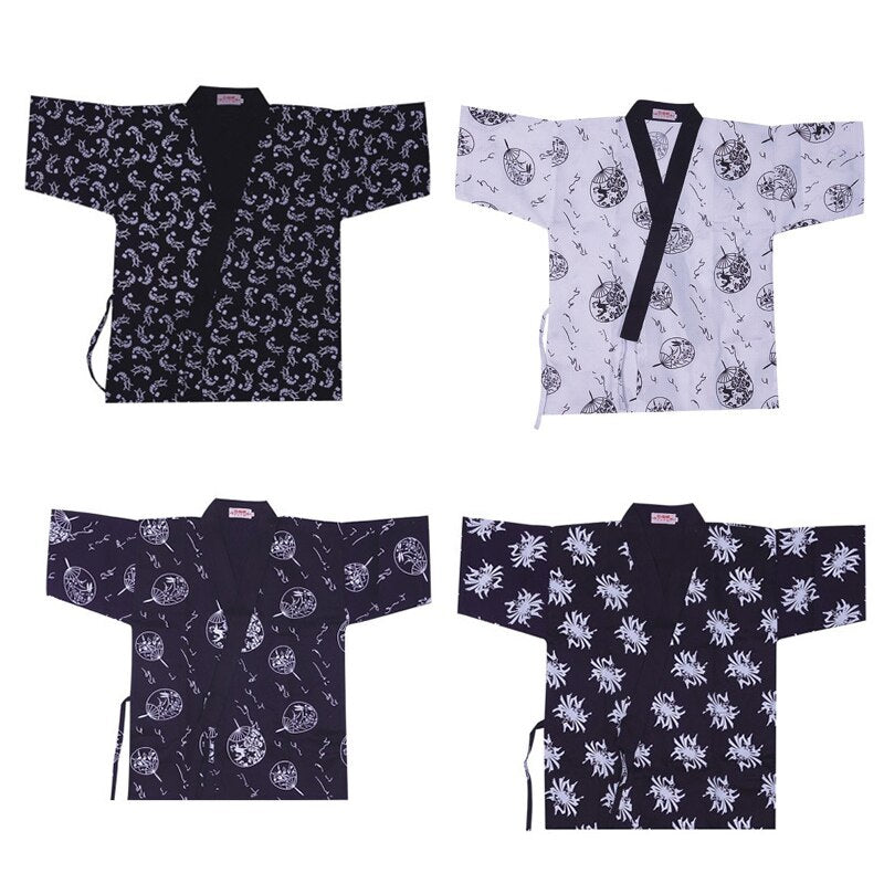 Japanese Chef Jacket Naka (16 Models)