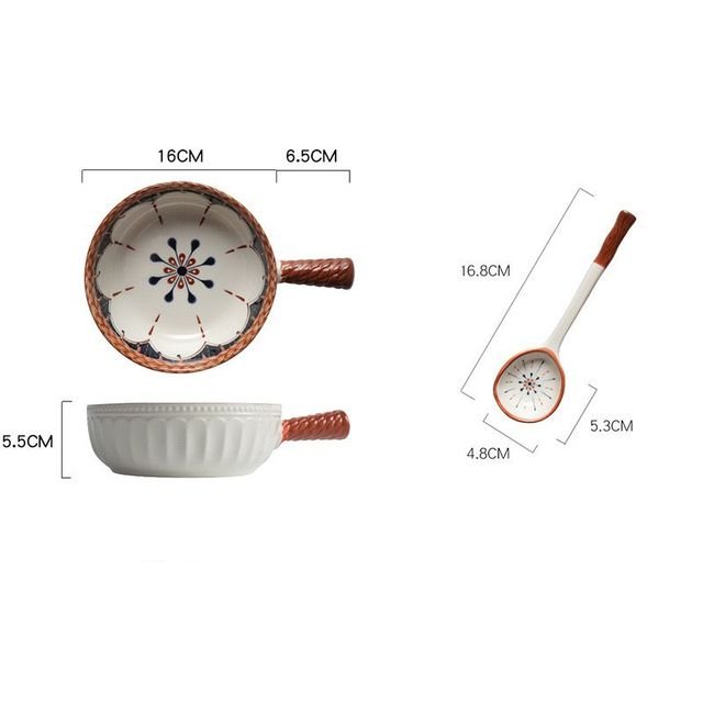 Sauce Bowl and Spoon Honshū