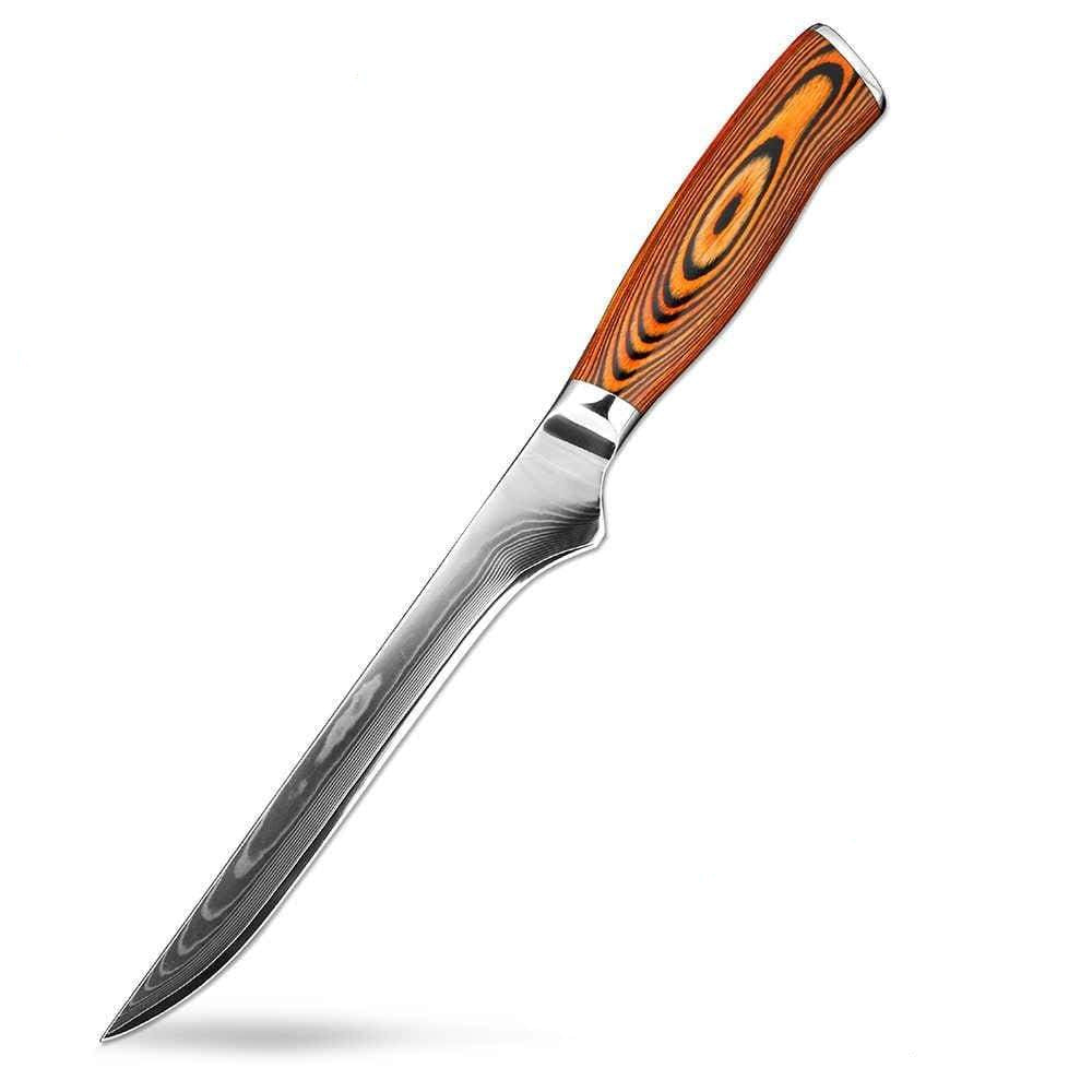 Damascus Boning Knife Sayumi