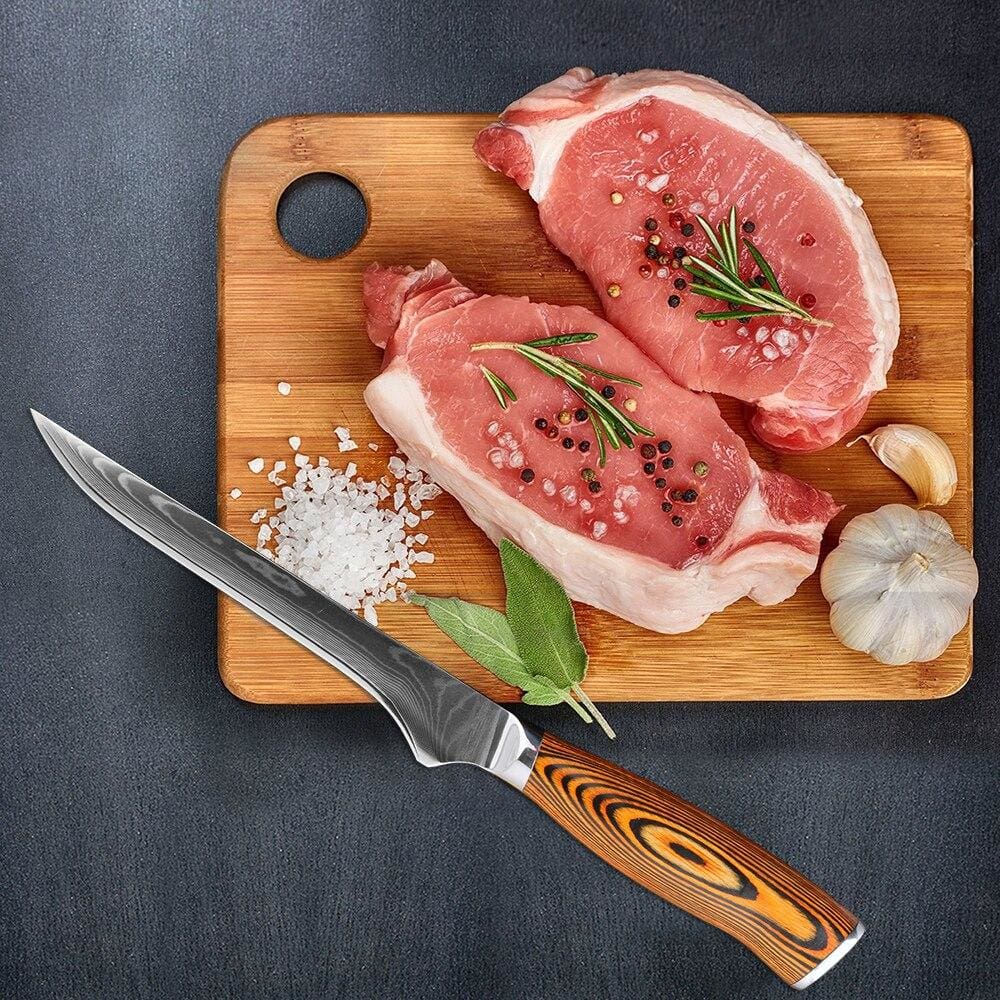 Damascus Boning Knife Sayumi