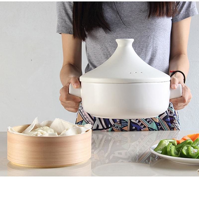 Donabe with Steamer Nara ( 2 colors)