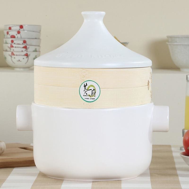 Donabe with Steamer Tenkawa ( 2 capacities and 2 pot covers)