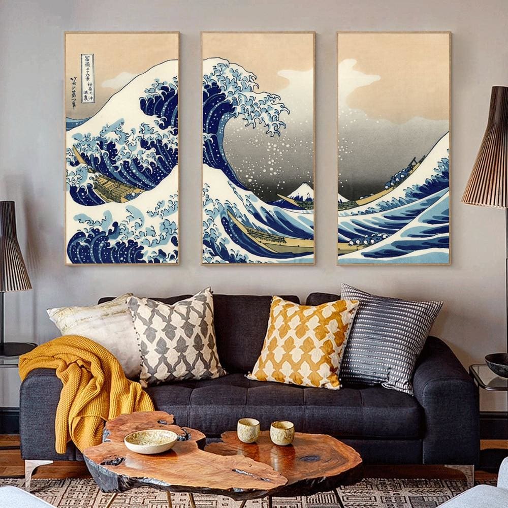 Japanese Print The Wave ( 3 sizes)