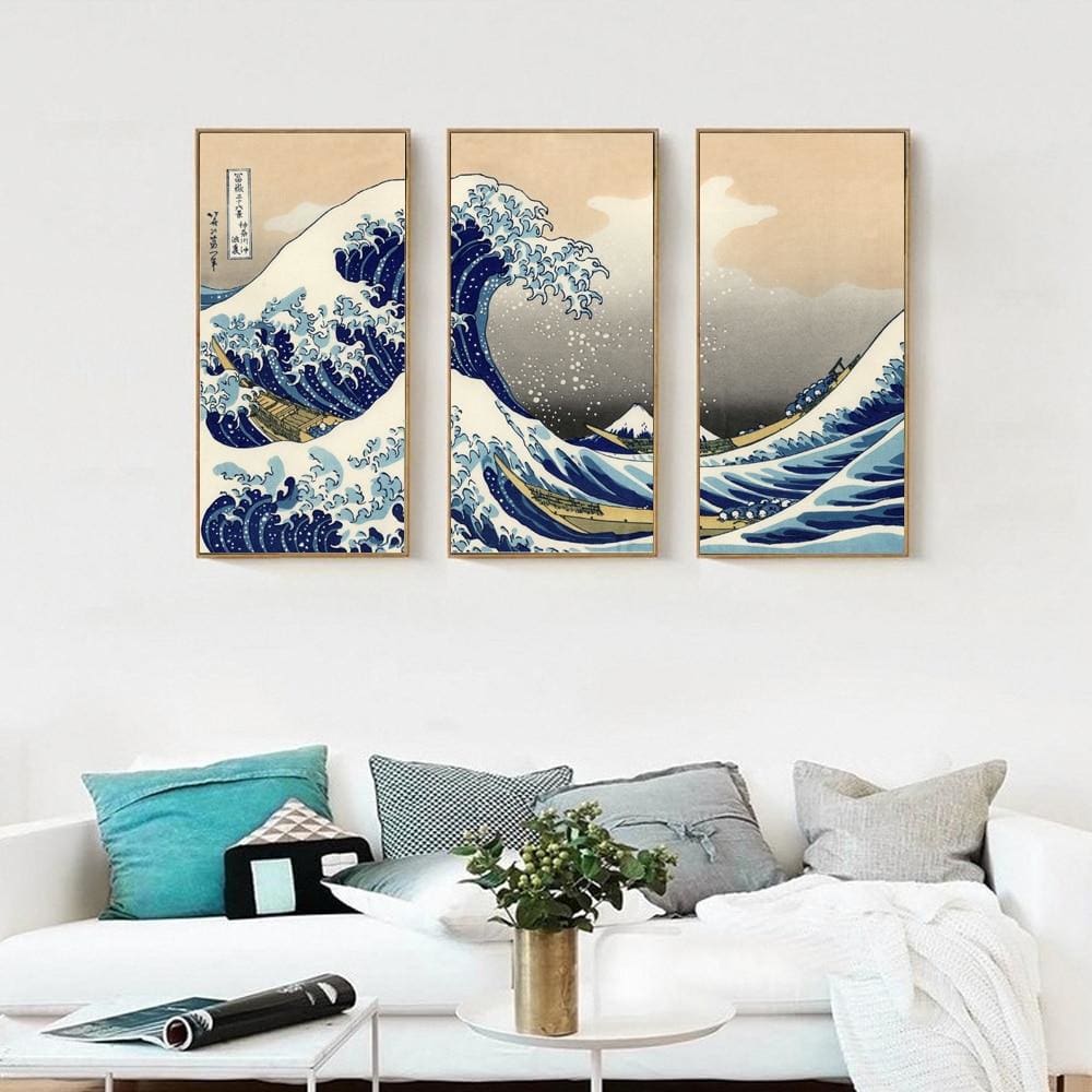 Japanese Print The Wave ( 3 sizes)