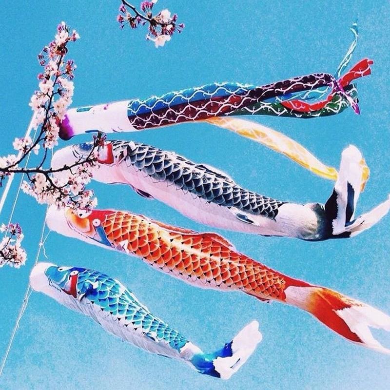 Koinobori Flag Hanako ( 3 sizes)