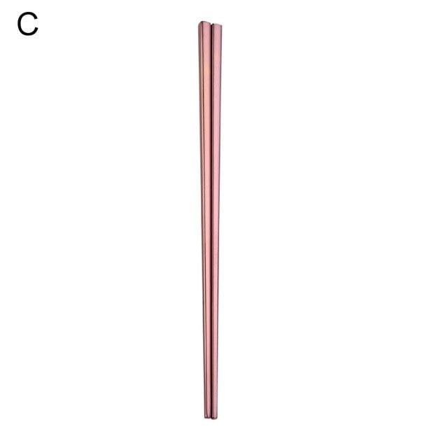 Metal Chopsticks Rainbow ( 4 colors)