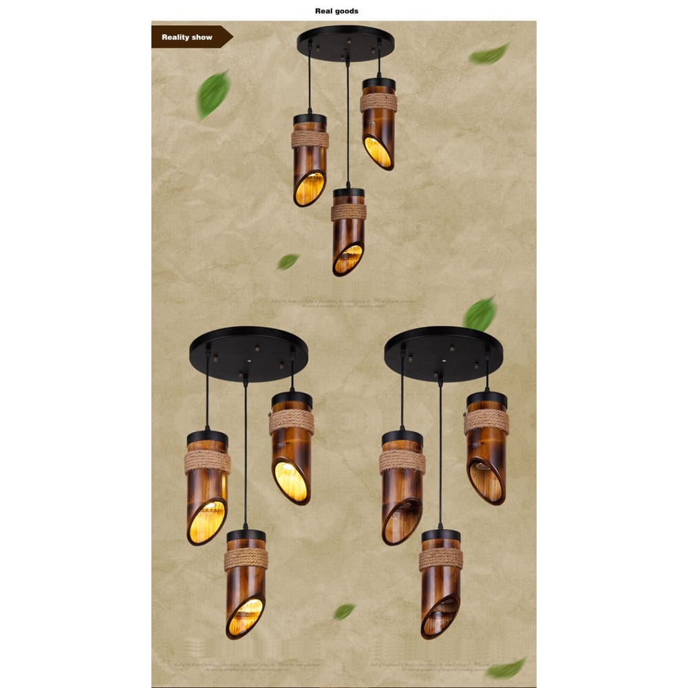 Pendant Ceiling Lamp Seiya ( 1 or 3 heads)