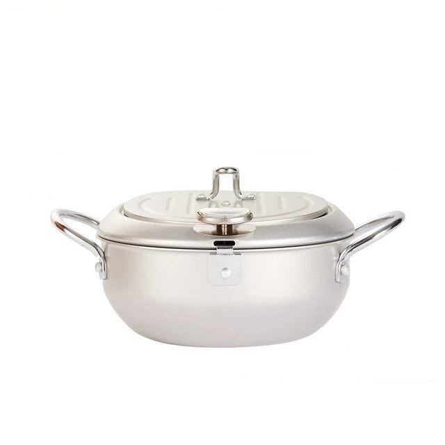 Tempura Frying Pot with Temperature Control Kurashiki ( 2 sizes and 2 colors)