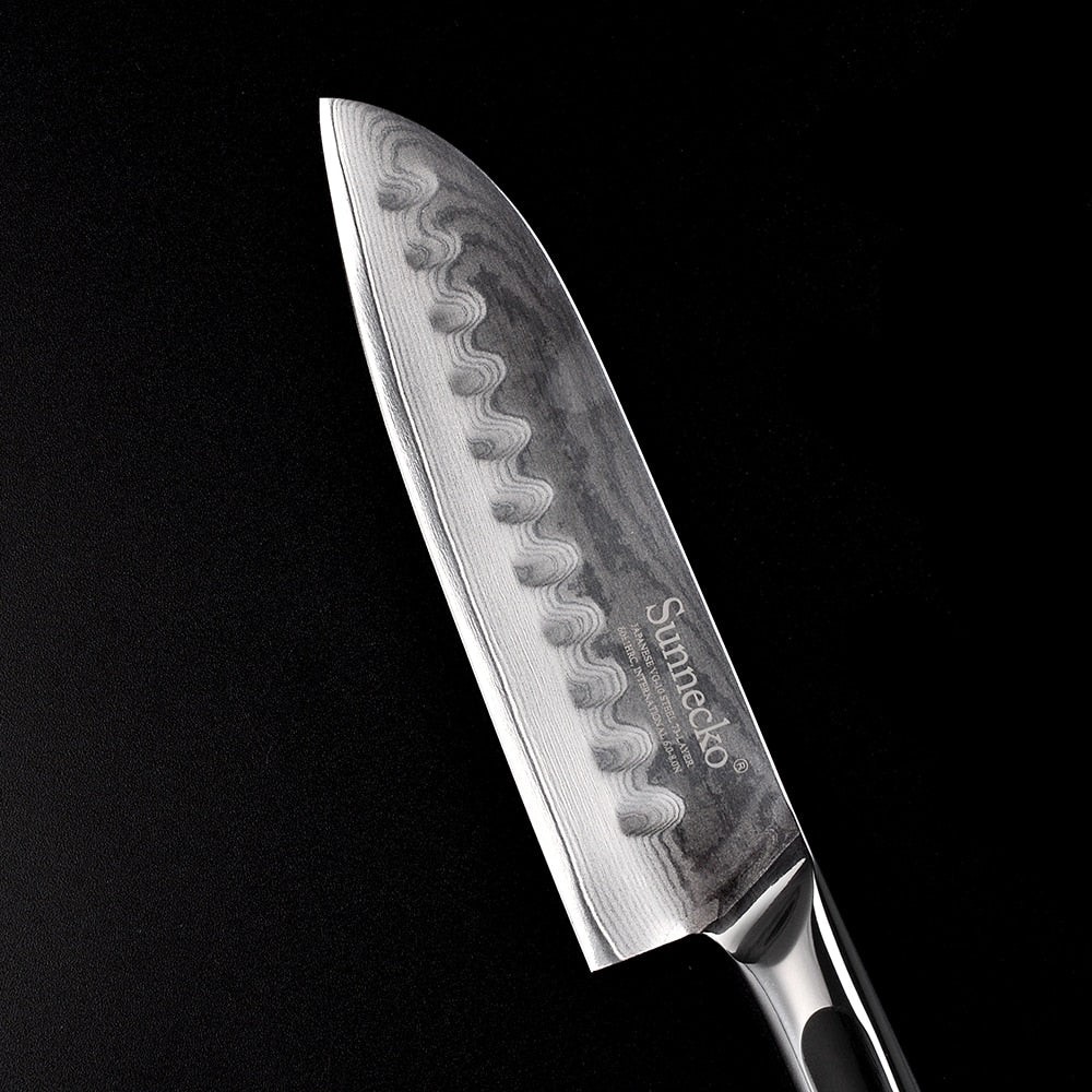 Damascus Santoku Knife Kosaka