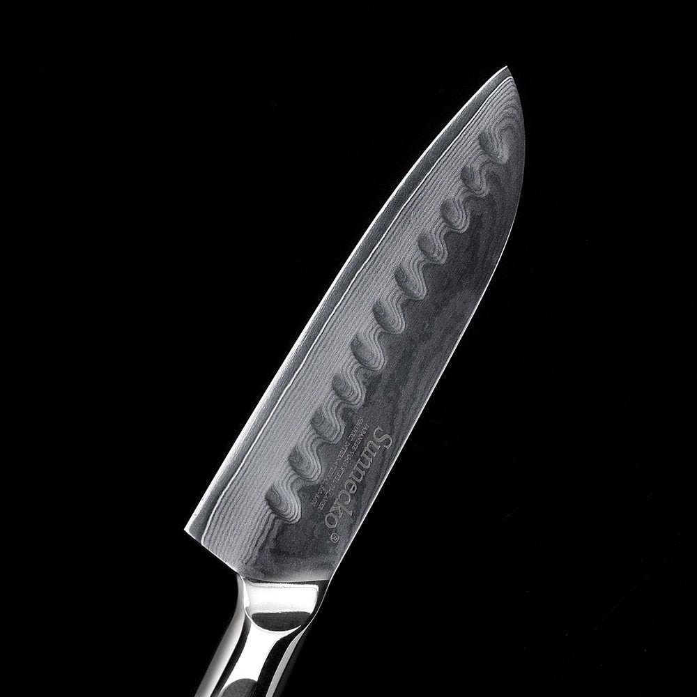 Damascus Santoku Knife Kosaka