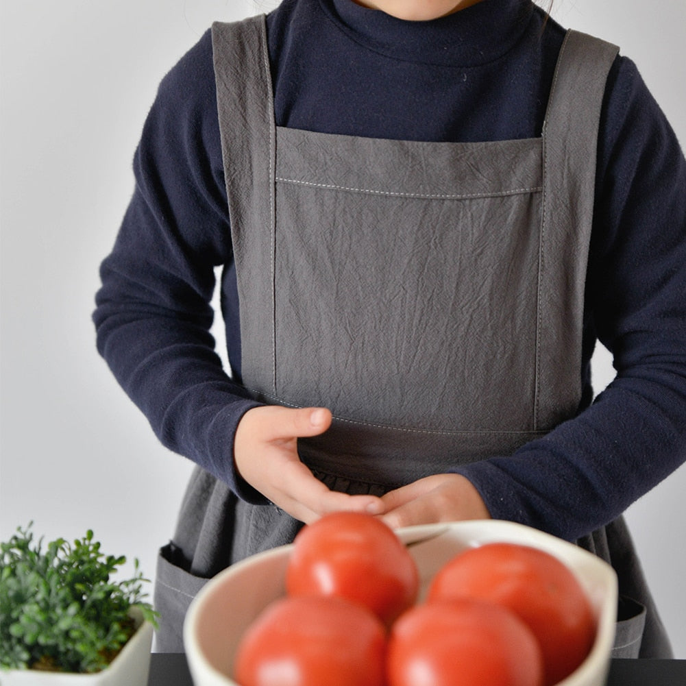 Kids Apron Takebashi (2 Colors and 2 Sizes)