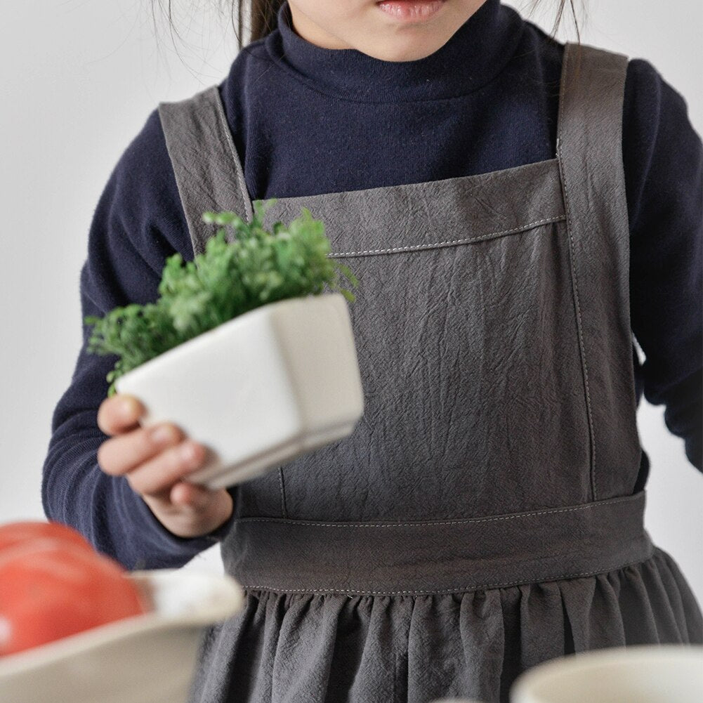 Kids Apron Takebashi (2 Colors and 2 Sizes)