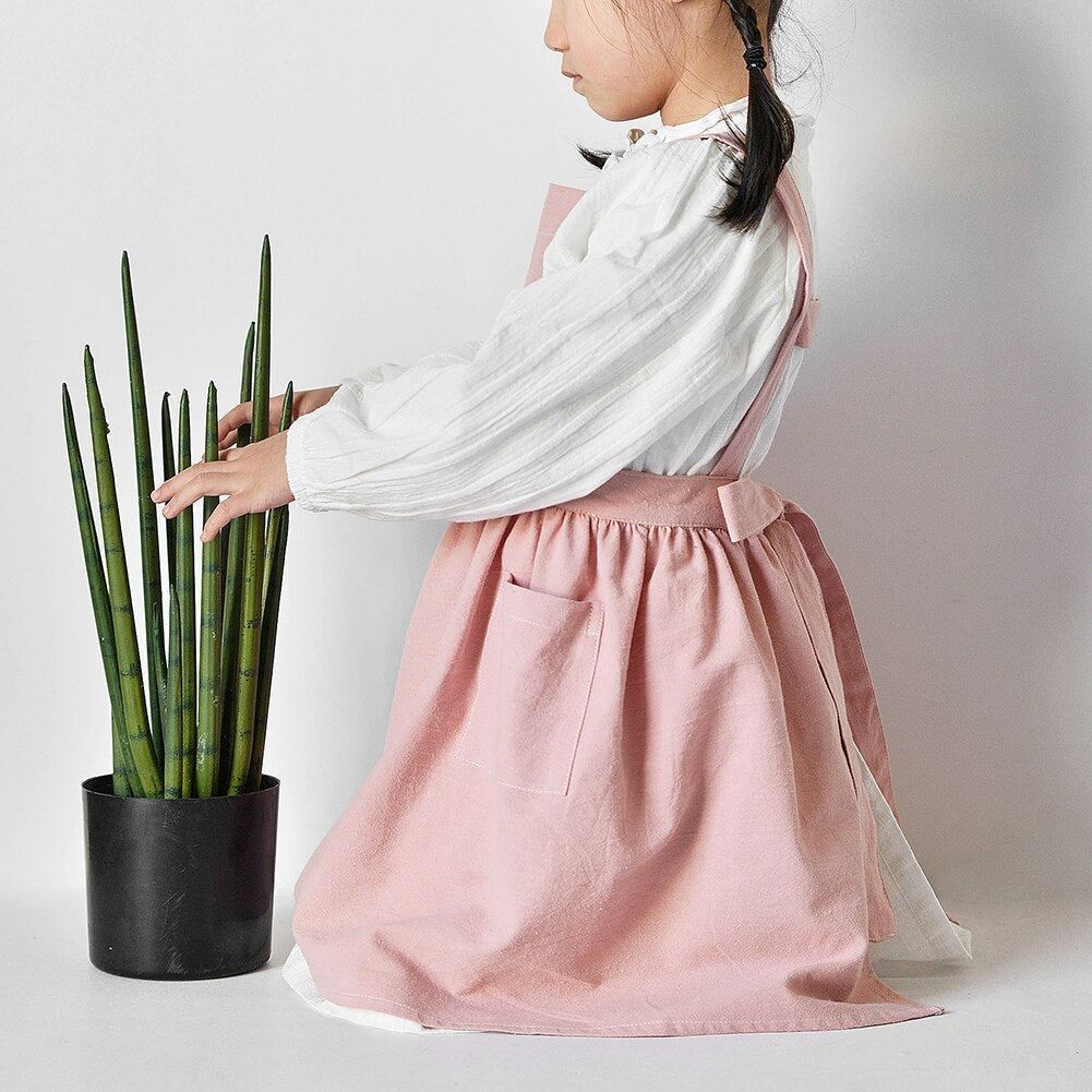 Kids Apron Takebashi (2 Colors and 2 Sizes)