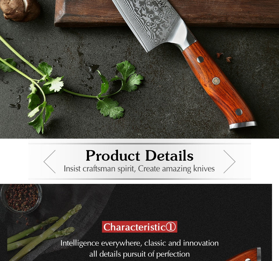 Gyuto Kitchen Knife Komainu (3 shapes)