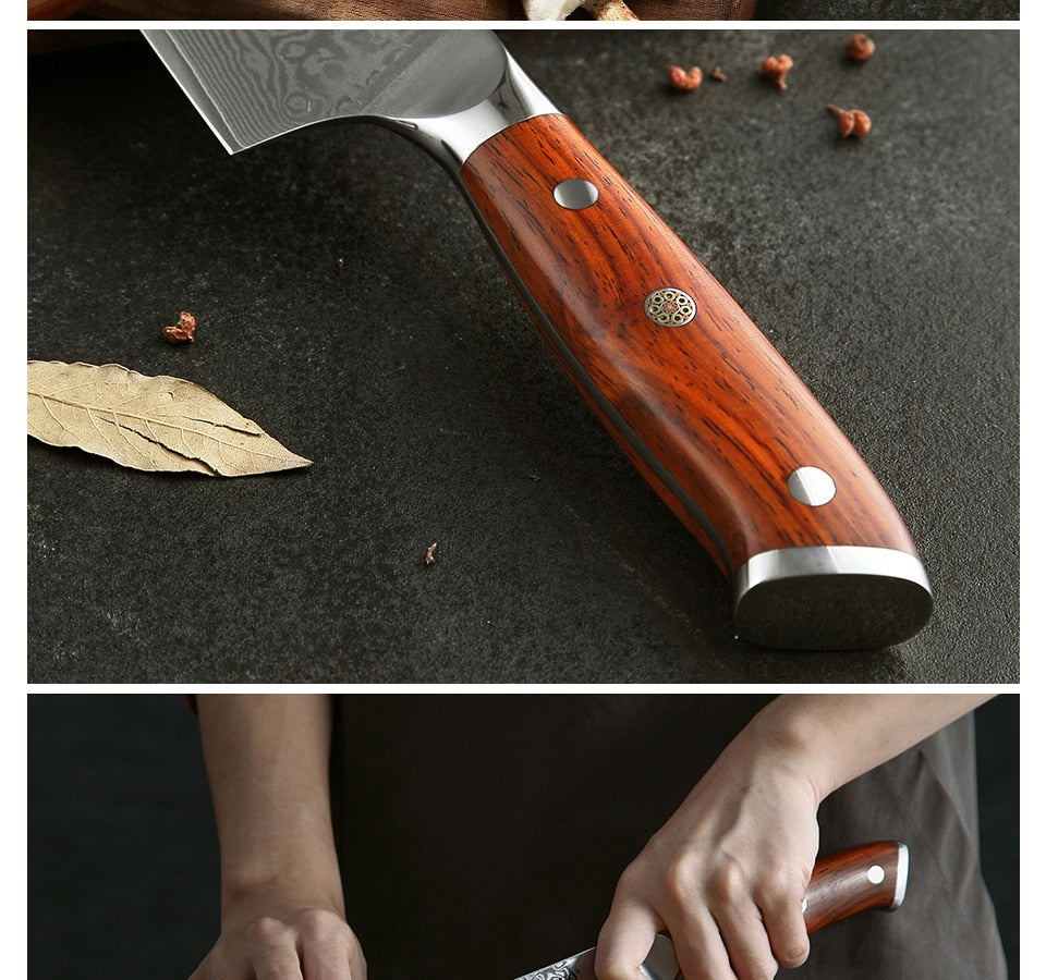 Gyuto Kitchen Knife Komainu (3 shapes)