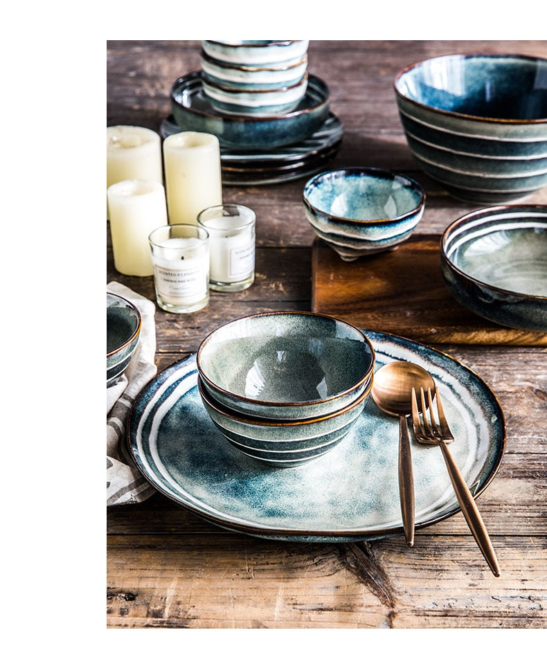 Tableware Fukutoshin ( 4 sets)