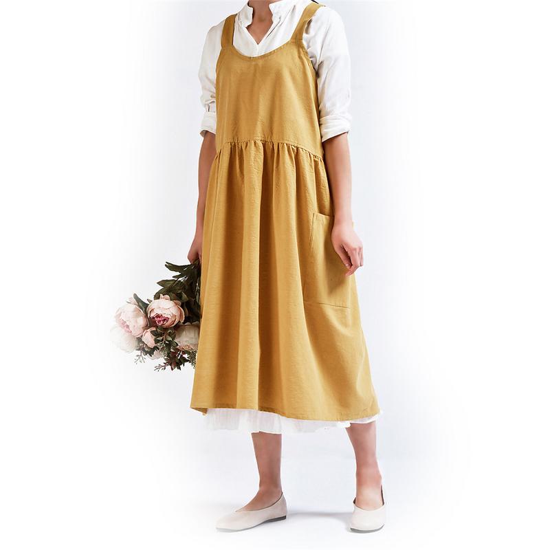 Woman Apron Hokkaido ( 4 colors)