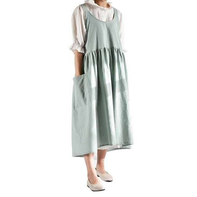 Woman Apron Hokkaido ( 4 colors)