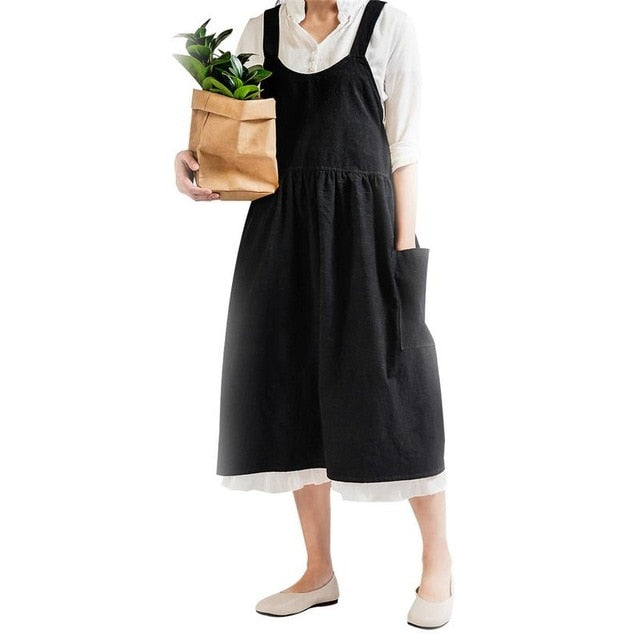 Woman Apron Hokkaido ( 4 colors)
