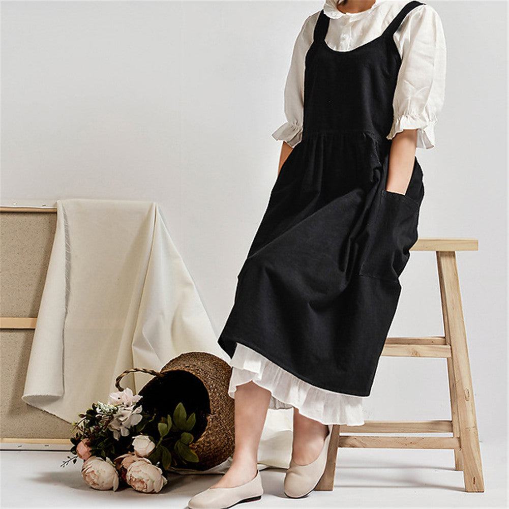 Woman Apron Hokkaido ( 4 colors)
