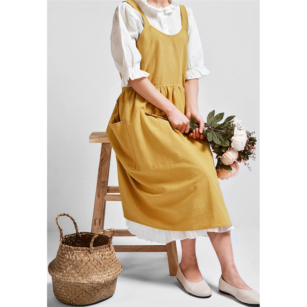 Woman Apron Hokkaido ( 4 colors)