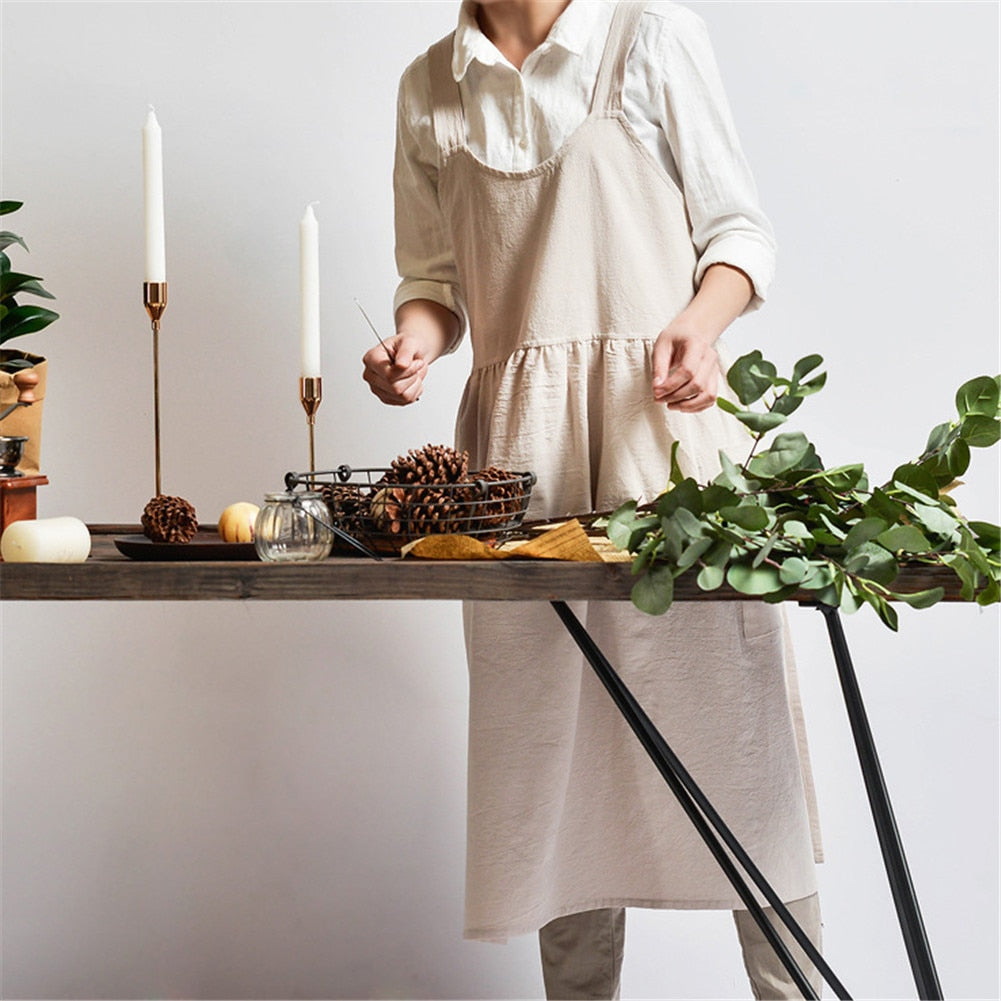 Woman Apron Hokkaido ( 4 colors)