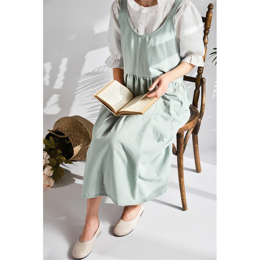 Woman Apron Hokkaido ( 4 colors)