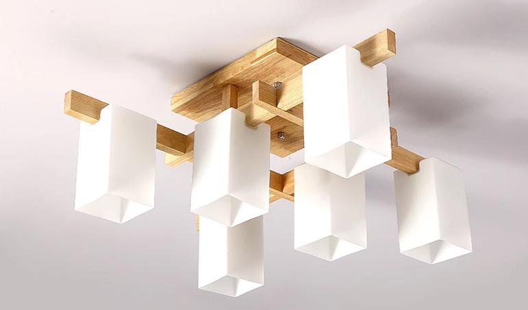 Ceiling Lamp Okkaigijidomae ( 4, 6 or 8 heads and 3 sizes)