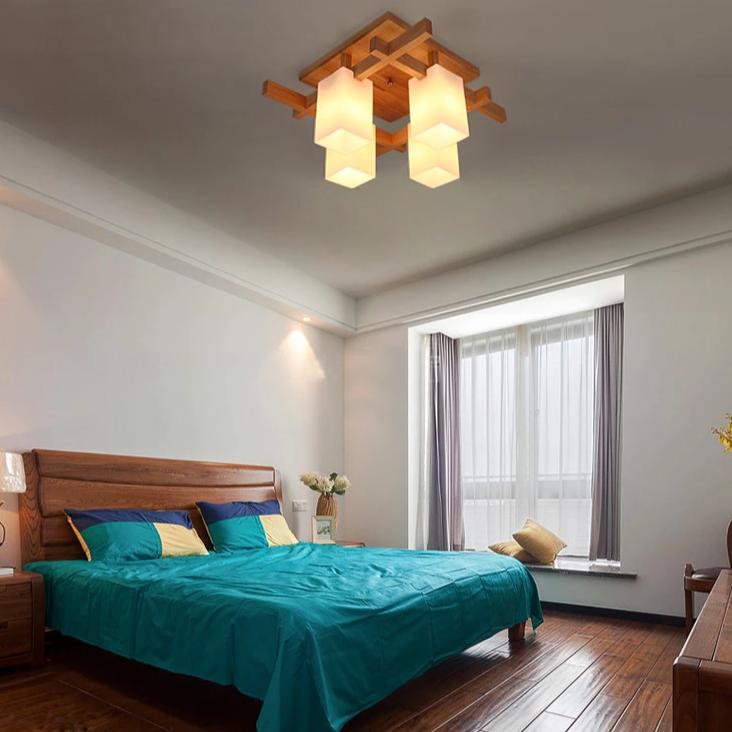 Ceiling Lamp Okkaigijidomae ( 4, 6 or 8 heads and 3 sizes)