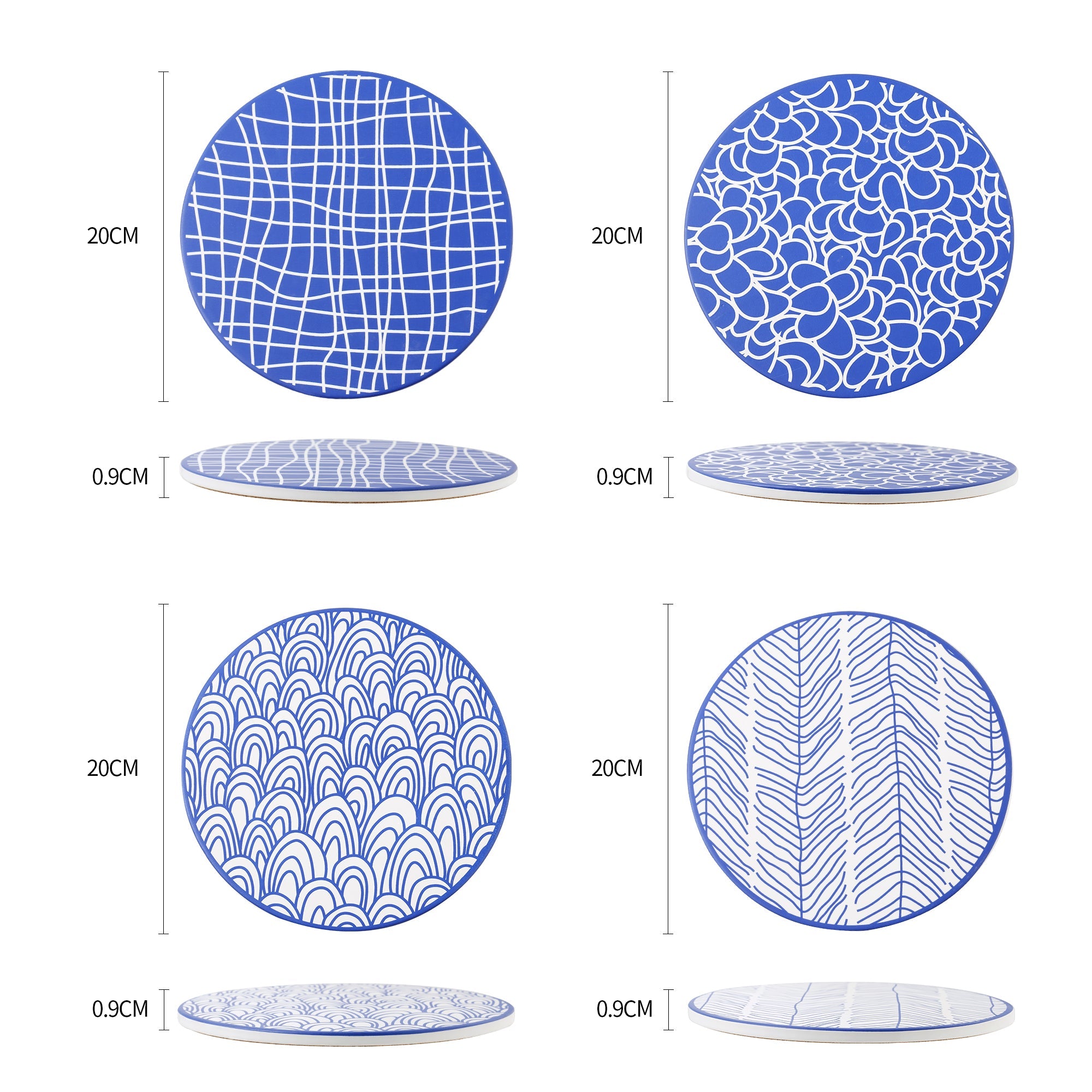 4 Table Pads Shimbashi