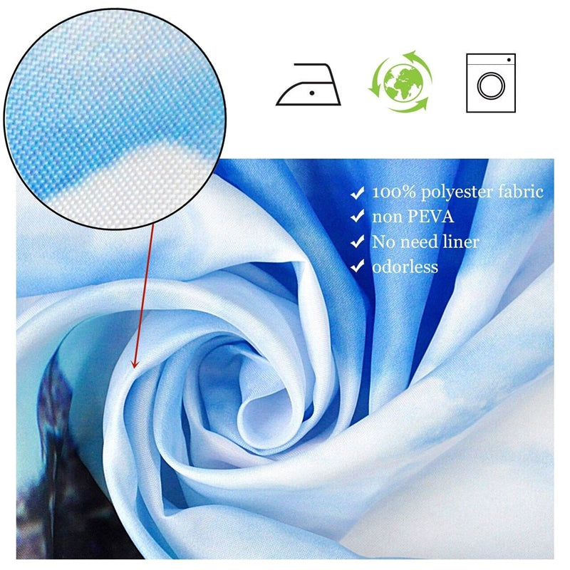 Shower Curtain Fans (5 Sizes)