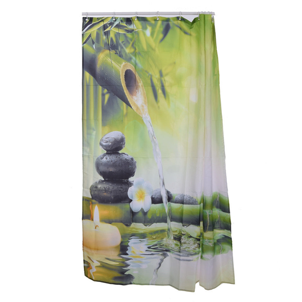 Shower Curtain Zen Relaxation