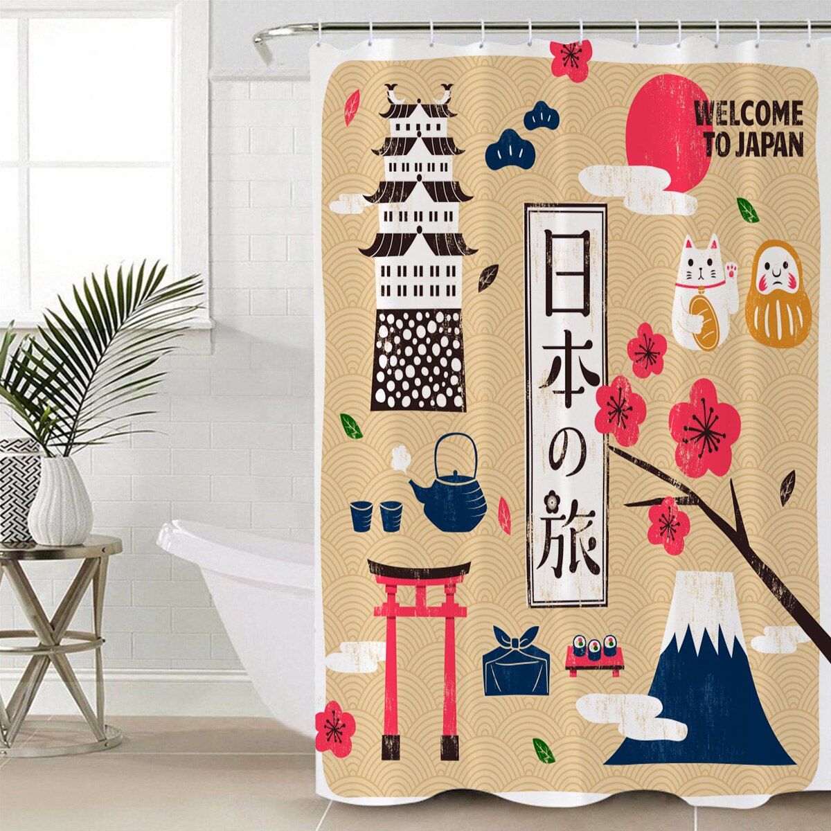 Shower Curtain Miu (11 sizes)