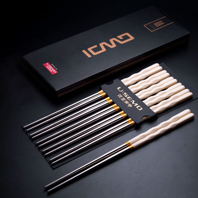 5 Pairs of Chopsticks Kanagawa (2 Colors)