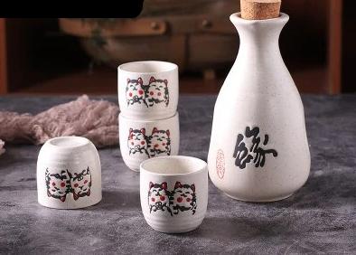 Sake Set Serrata (8 Colors)