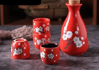 Sake Set Serrata (8 Colors)