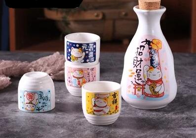 Sake Set Serrata (8 Colors)