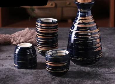 Sake Set Serrata (8 Colors)