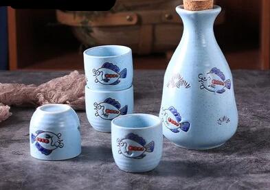Sake Set Serrata (8 Colors)