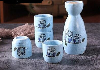 Sake Set Tsuga (11 Colors)