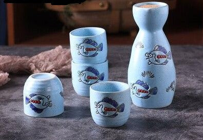 Sake Set Tsuga (11 Colors)